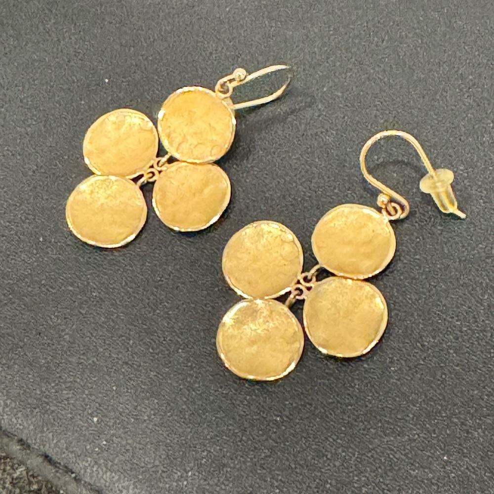 Judy Geib 14k “Squash” Earrings